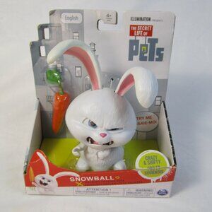 The Secret Life Of Pets Snowball, Bunny, Walking Talking Figure - New-Box Damage